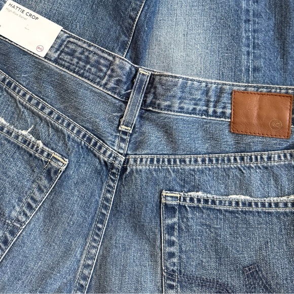 AG Adriano Goldschmied Classic Straight Leg Blue Jeans - Picture 13 of 15